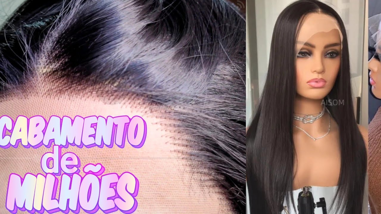 Resenha 06: Lacefront sintética do ALIEXPRESS - AISOM OFFICIAL STORE