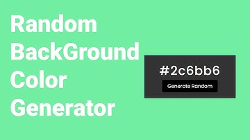 Random Color Generator Using Html , Css & Js | #shorts #html #css #js