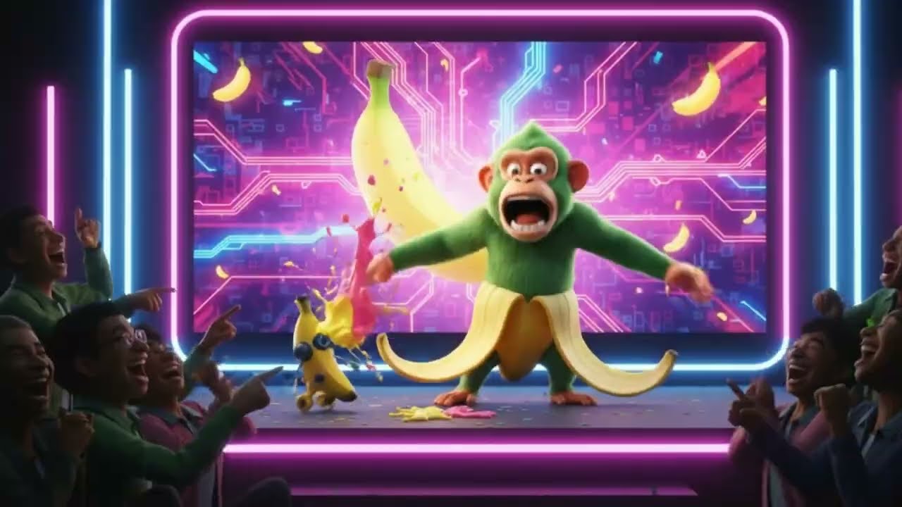Chimpanzini’s Banana Billionaire Tech Startup Pitch 🍌💼 | Funniest Monkey Animation Ever!