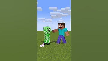 HELP Enderman Become Stronger And Throw The Trident #shorts #trending #friendship #fyp