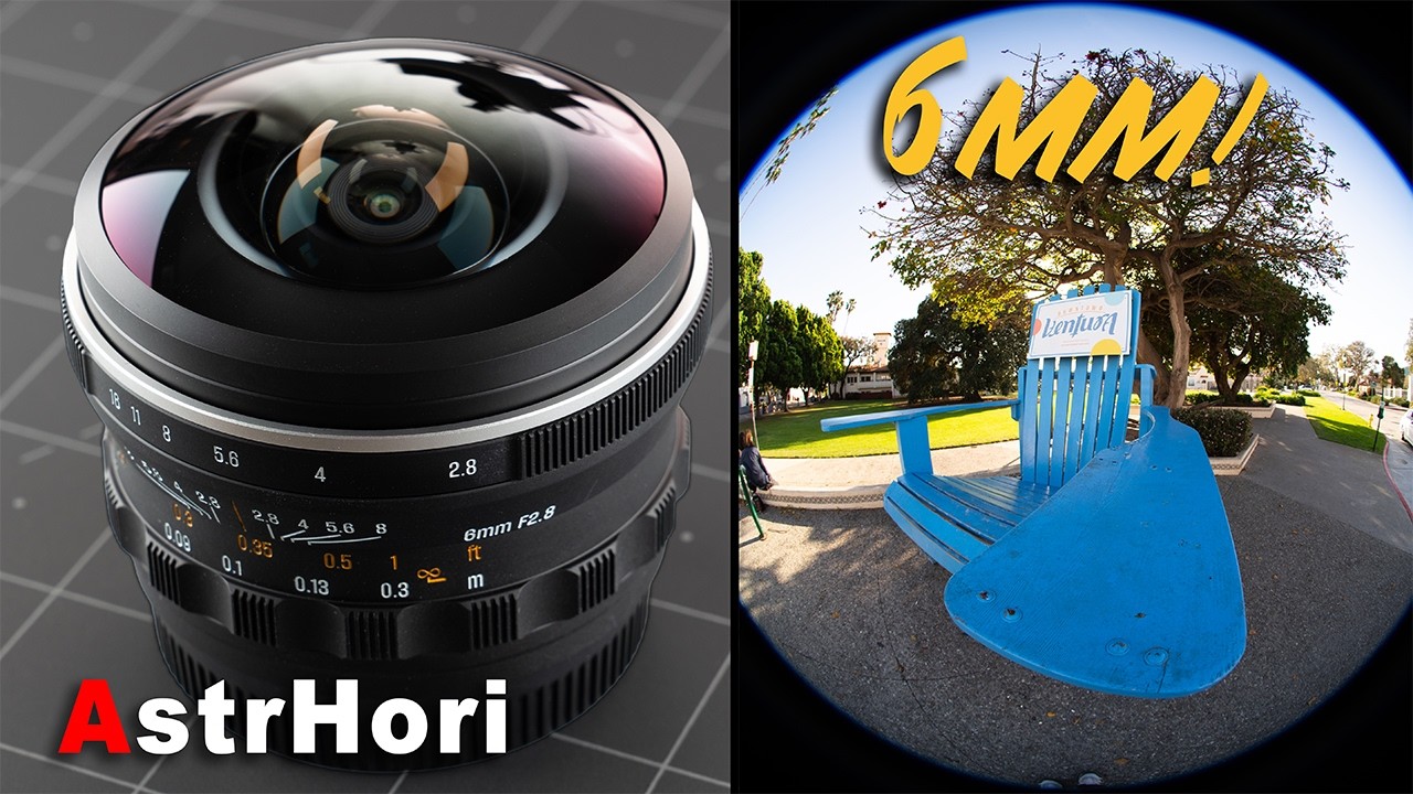 Снимайте невероятно уникальные кадры! Объектив AstrHori 6mm f2.8 с круглым объективом «рыбий глаз...