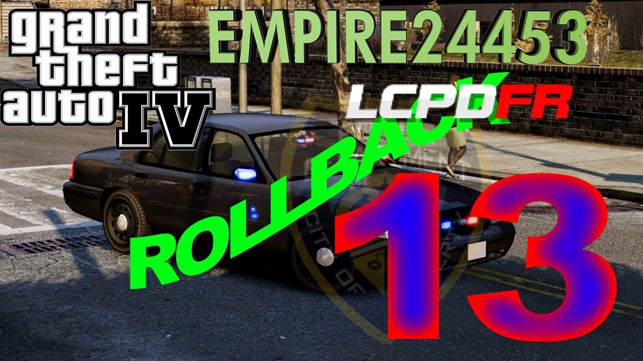 GTA IV LCPDFR 95 | Rollback Patrol Patrol Day 13 