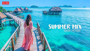 Deep Mood Radio • 24/7 Live Radio | Best Relax House, Chillout, Study, Running, Gym, Happy Music