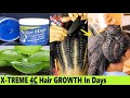 Get FAST 4C Hair Growth Using Aloe Vera Treatment And This Hairstyle