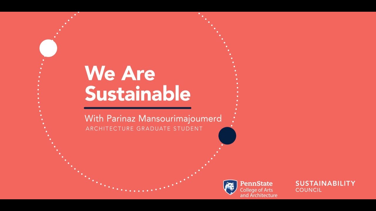 We Are Sustainable with Parinaz Mansourimajoumerd