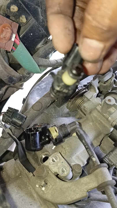 Honda Beat 8 blinking code but the damaged injector #automotive