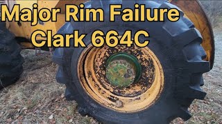 Major Rim Failure on a Clark 664C