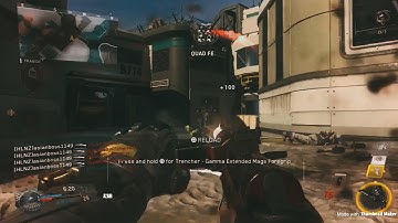 Infinite Warfare quad feed #1 (with game play)
