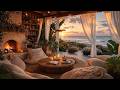 A Secret Cottage Porch Glows At Dusk Ocean Waves Birdsong Crackling Fire For Deep Sleep 