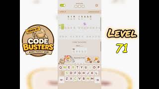 Code Busters Level 71 Walkthrough