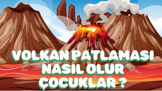 Volkan Patlamasi Gördünüz Mü? Çocuklar Hadi̇ Bu Vi̇deoda Nasil Volkan Patlar Öğrenmeye Ne Dersi̇ni̇z?