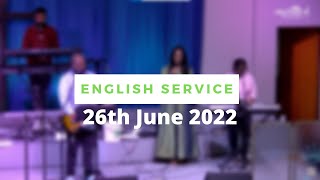 English Service | 26th June 2022 | NHCC