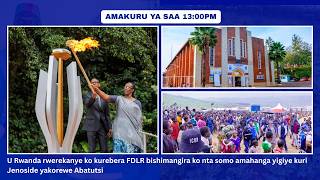 #AMAKURU YA 13H : P #KAGAME ati "NTAWUZONGERA GUPFA", JENOSIDE NI ICYASHA GIKOMEYE KU NYOKO MUNTU