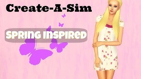 Create-A-Sim: Spring Inspired (Lindsay Holmes)