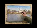 Скит на Клязьме. Андрияка С.Н. (ускоренный видеоурок) акварель watercolor
