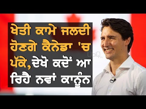 Canada ਦੇ ਨਵੇਂ ਕਾਨੂੰਨ ਨਾਲ਼ ਖੇਤੀ ਕਾਮੇ ਹੋਣਗੇ ਪੱਕੇ