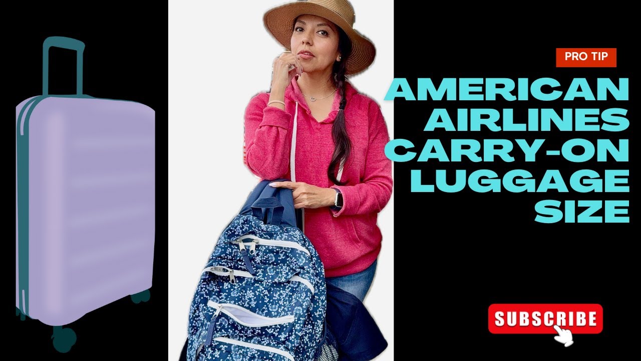 American Airlines Carry-On Size: What You NEED to Know! - YouTube