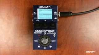 ZOOM MS100BT:  How to update Firmware