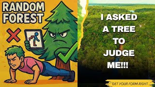 So I got judged by my own code while doing pushups | Mediapipe + Machine Learning | Random forest