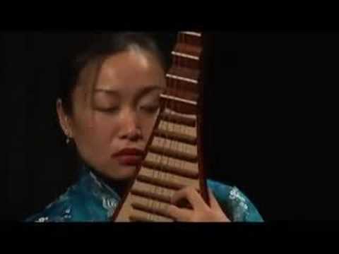 Música china tradicional (clásica) para la guitarra  China  y la cítara china, solista Liu Fang