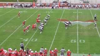 Kevin Van Voris Senior Season Highlights-Punterkicker 2014 Draft Cl