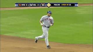 NYM@MIL: Paulino belts a no-doubter to left field