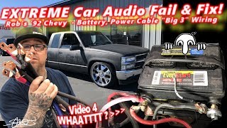 Extreme Car Audio FAIL & Fix - 