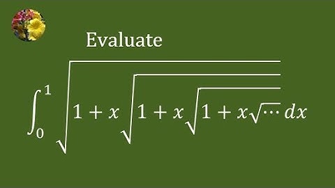 2010 MIT Integration Bee, qualifying test problem # 23