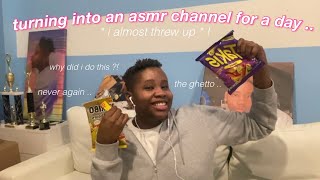Turning Into An ASMR Channel For A Day *i almost threw up*  | Monté  ♡