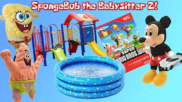 SpongeBob the Babysitter 2! (100k Sub Special) - SpongePlushies