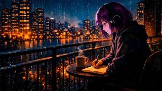 90s Rain Lofi Chill 🌧️ Chillhop Beats for Study &amp; Relax and Focus | 12 Hours Chill Mix