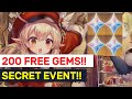 200 FREE Primogems! Klee's Little Secret Login Event 1/5! | Genshin Impact