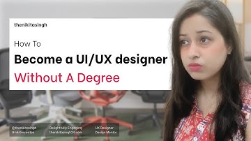 How to become a UI/UX designer without a degree! #uiuxdesign #nodegreejobs #videos #designvideo #bts