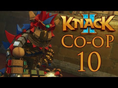 Видео: Knack 2 кооператив - Глава 4-1 - Древний город в песках [#10] | PS4