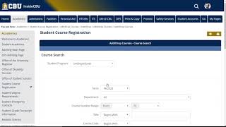 How to Add a Course