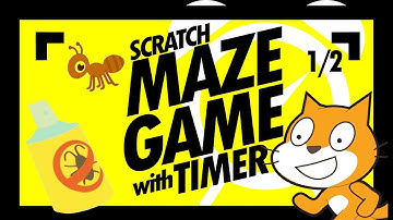Scratch Games - Barrier Maze Game with Timer (Part 1)