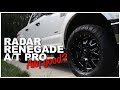 Radar renegade at pro  first impressions  tire review