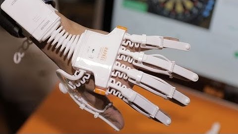 You wear it like a NES Power Glove, but it