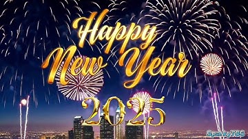 Happy New Year 2025| Best Happy New Year 2025 Countdown with Fireworks