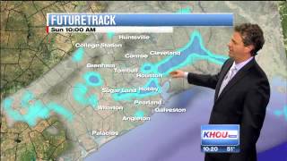 Houston Forecast: Slight chance for rain late Saturday