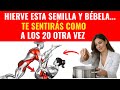 Hierve esta semilla y bébela esta noche... Tu esposa pedirá piedad - salud sexual
