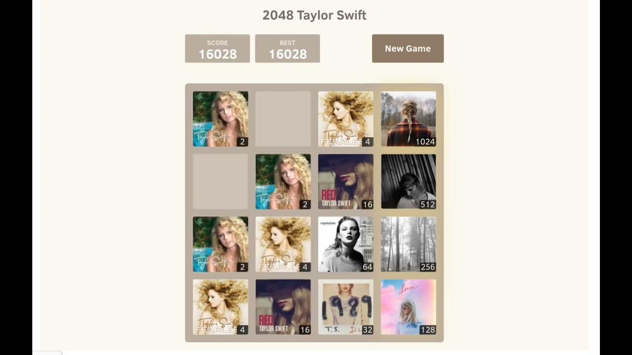 2048 Taylor Swift Albums - Taylor Swift 2048