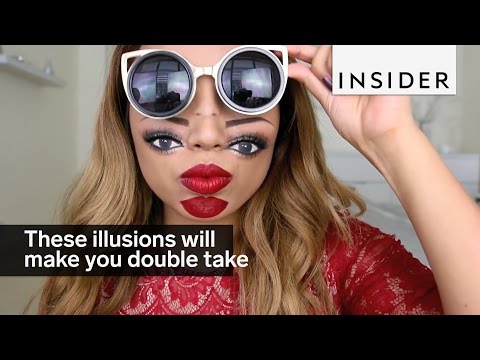 These makeup illusions will make you do a double take