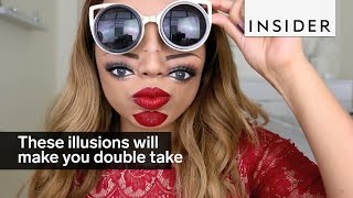 These Makeup Illusions Will Make You Do A Double Take