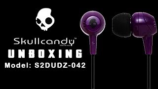 Unboxing Skullcandy S2DUDZ042 in-Ear Headphone || Purple || 2019