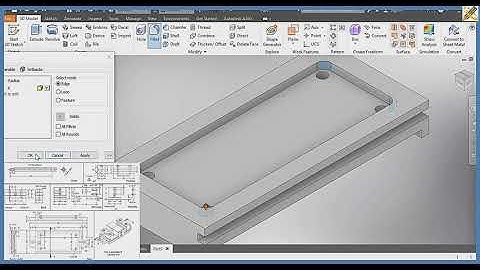 AUTODESK INVENTOR - PRACTICE 7 in / Machine drawing / Engineering drawing