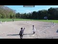 Tagging player out Kalamazoo Christian Varsity vs. Constantine Freshman year