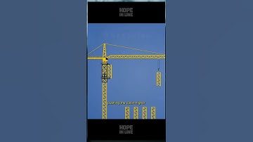 How Tower Cranes Build Themselves | Amazing Construction Technology