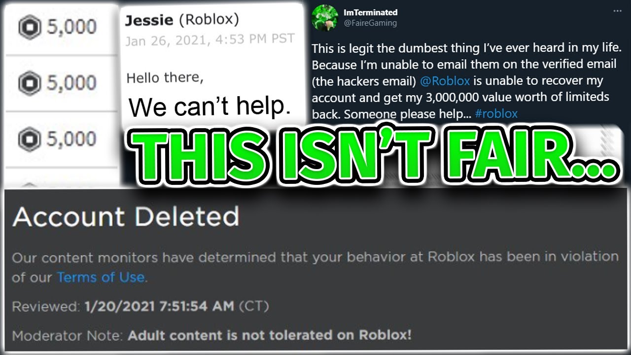 Roblox... why does THIS keep happening??? YouTube