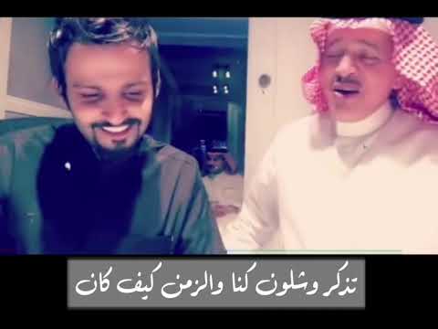 دويتو طلال سلامة و حمدالقطان من تقهويت صوتك سولف الزعفران